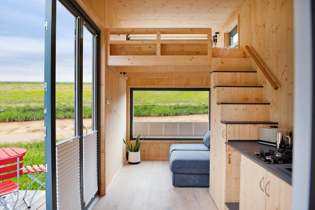 Tiny House Nature 15 Zur Meerseite - Green Tiny Village Harlesiel Carolinensiel Exterior foto