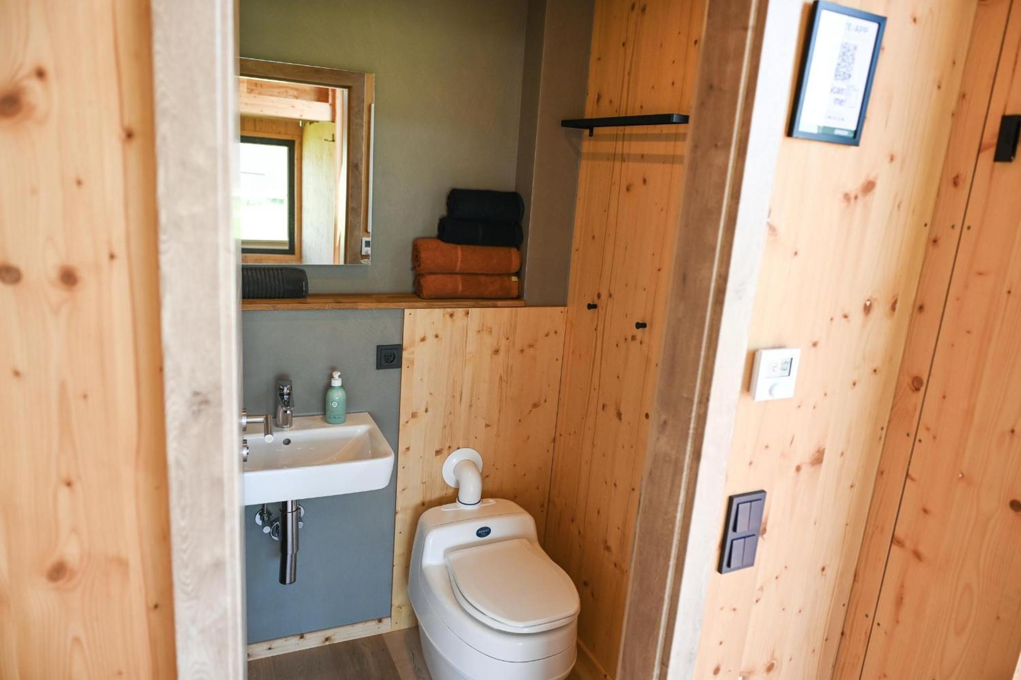 Tiny House Nature 15 Zur Meerseite - Green Tiny Village Harlesiel Carolinensiel Exterior foto